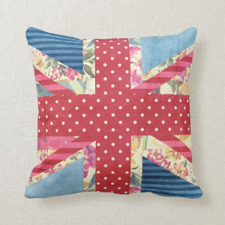 Shabby Chic | British Flag Quilt Cushion