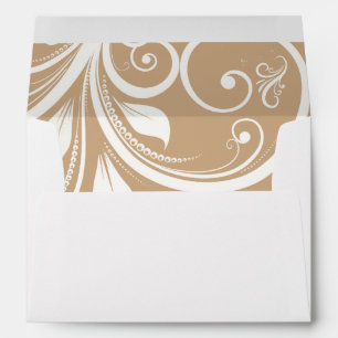 Shabby Chic Burlap Envelope