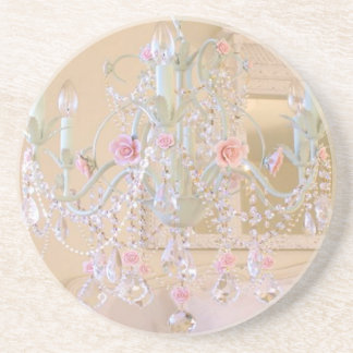 Shabby Chic Chandelier Coaster