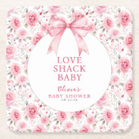 Shabby Chic Coquette Pink Love Shack Baby Shower 