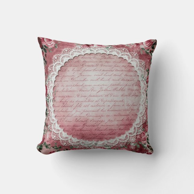 Shabby Chic Decorative Pillows (Front)