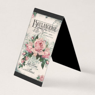 shabby chic, decoupage, victorian, french chic, pa business card