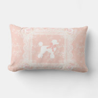 Shabby Chic French Poodle Vintage Lace