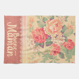 Shabby Chic Grandmother Bonne-Maman  Tea Towel