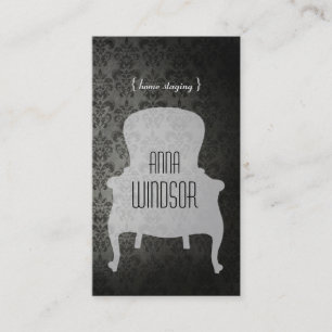 Shabby Chic Home Staging Business Card