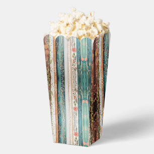 Shabby chic mixed patterns favour box