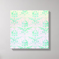 Shabby Chic Pastel Sunrise Canvas Wall Art
