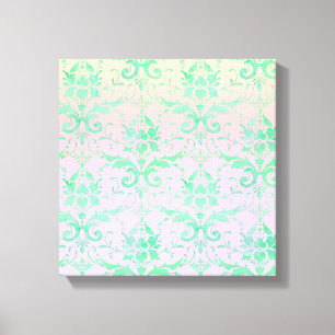Shabby Chic Pastel Sunrise Canvas Wall Art