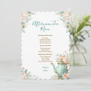 Shabby Chic Romantic Vintage Roses Floral Party In Invitation