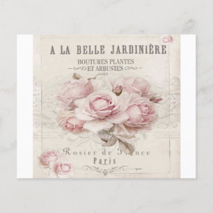 shabby chic,rustic,vintage,floral,collage,country, flyer