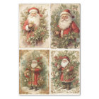 Shabby Chic Santa 4 Square 