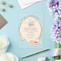 Shabby chic Tea Party Bridal Shower