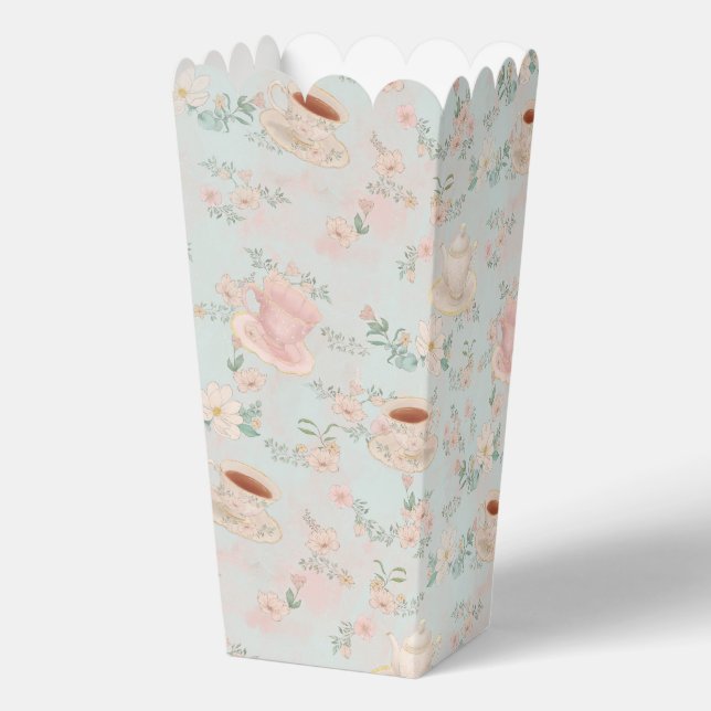 Shabby chic Tea Party Favour Box (Back)