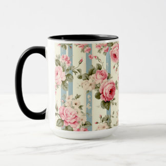 Shabby Chic Vintage Roses Mug