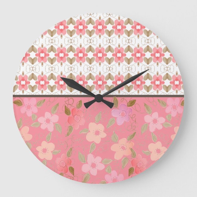 Shabby Chic Wall Clock (Front)