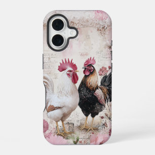 Shabby Chick Pink iPhone 16 Case