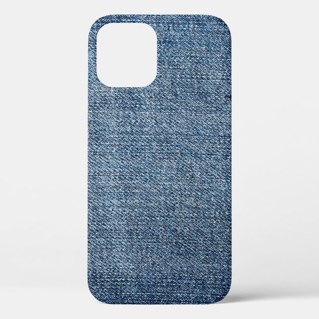 Shabby denim texture for background. Blue jeans Case-Mate iPhone Case (Back)