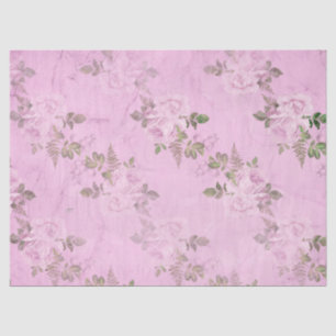Shabby Floral Purple Series Design 10 Tissue Paper