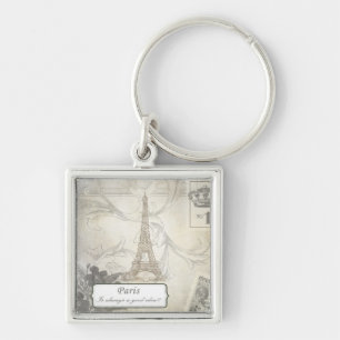 Shabby: Paris is Always a Good Idea! Key Ring