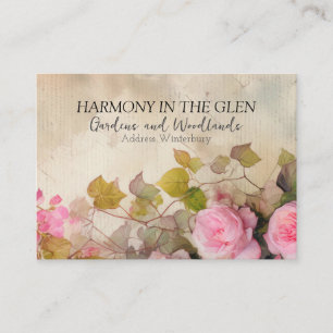 Shabby Rose Business Card