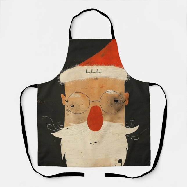 Shabby Santa Apron (Front)
