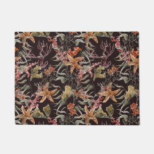 Shabby Sea Life Pattern Doormat