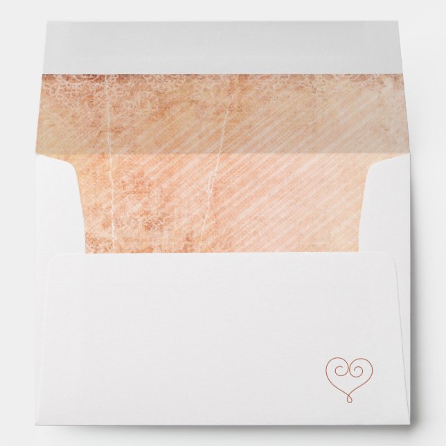 Shabbychic Wedding Envelope (Back (Bottom))