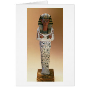 Shabti figure of Ramesses IV, New Kingdom (stuccoe