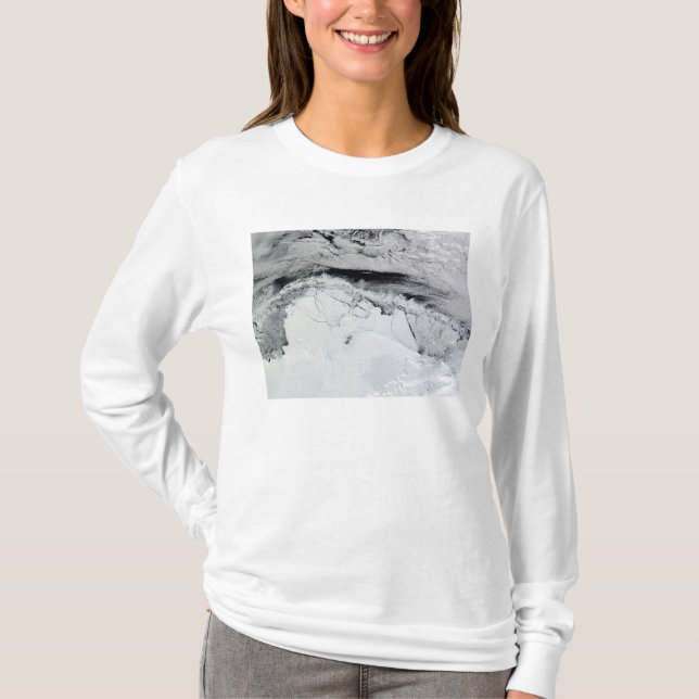 Shackleton Ice Shelf, Antarctica T-Shirt (Front)