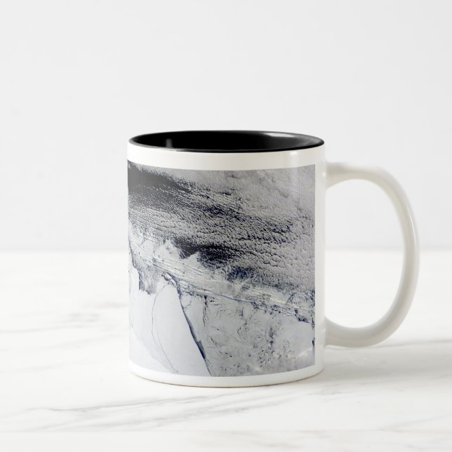Shackleton Ice Shelf, Antarctica Two-Tone Coffee Mug (Right)
