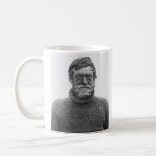 Shackleton mug - picture and "Difficulties" quote