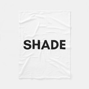 shade fleece blanket