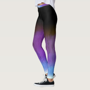 shade of crazy purple leggings