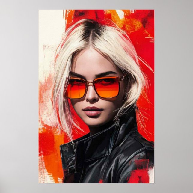 Shaded Beauty Poster (Front)