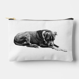 Shaded Dog Zip Pouch