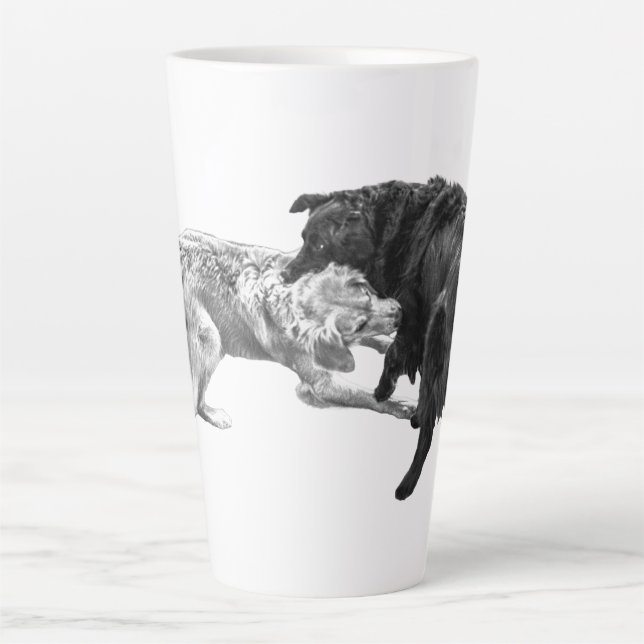Shaded Joy, Pet Latte Mug (Front)