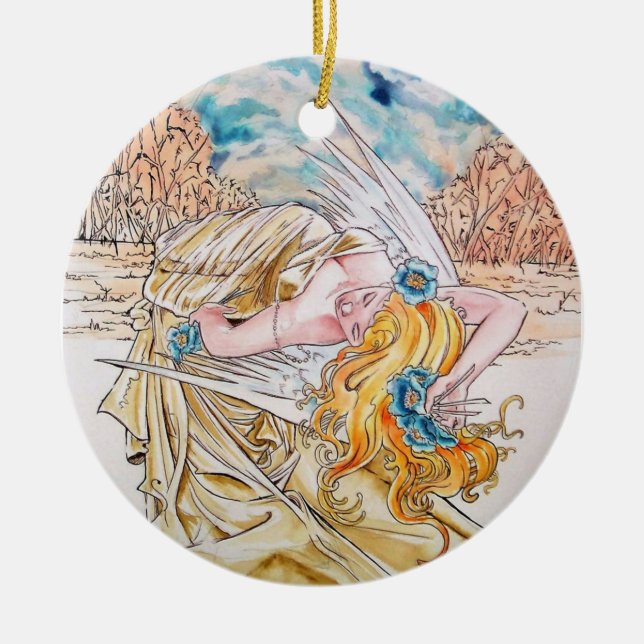 Shades of Angels Ornament (Front)