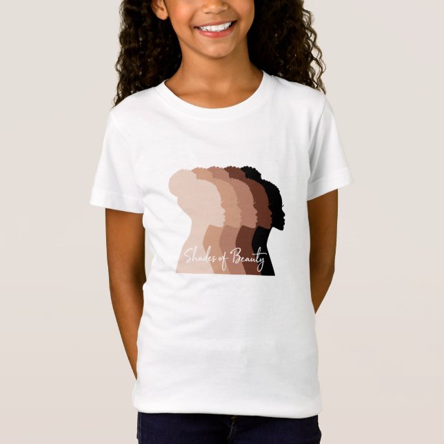 Shades of beauty, black women T-Shirt (Front)