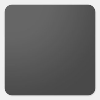 Shades of BLACK Square Sticker