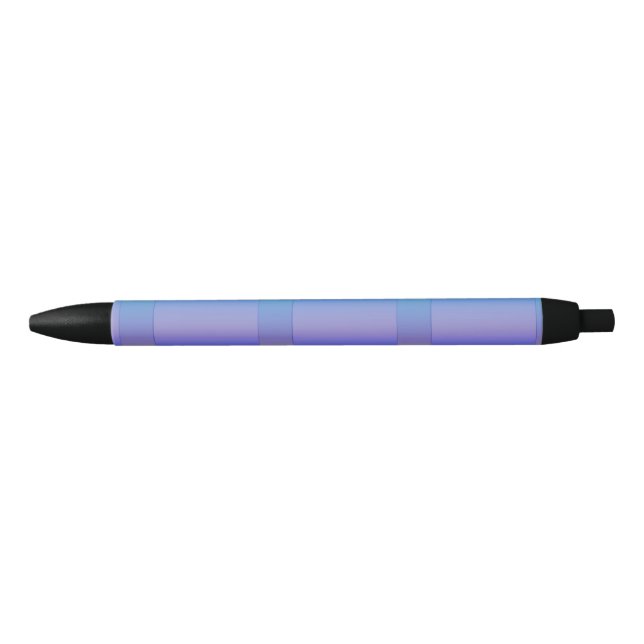 Shades of Blue Black Ink Pen (Front)