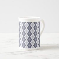 Shades of blue grey diamond pattern