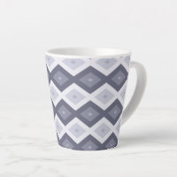 Shades of blue grey diamond pattern
