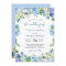 Shades of Blue Hydrangeas Pastel Floral Wedding