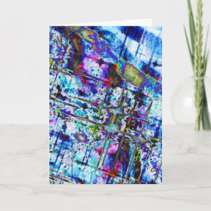 Shades of Blue Note Cards