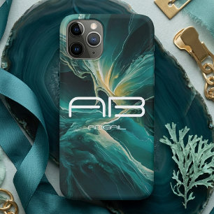 Shades of Blue: Ocean Dreams Personalizable Case-Mate iPhone Case