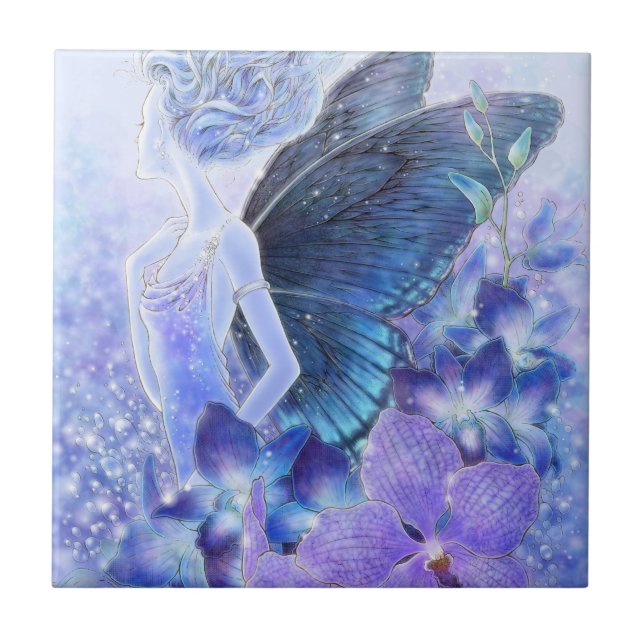 Shades of Blue Tile (Front)