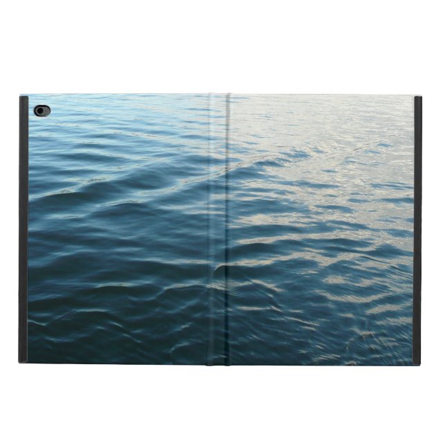 Shades of Blue Water Abstract Nature Photography Powis iPad Air 2 Case (Outside)