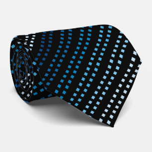 Shades of Blue with Changeable Background Colour Tie