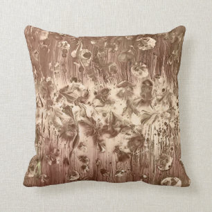 Shades of Brown and Cream Cushion