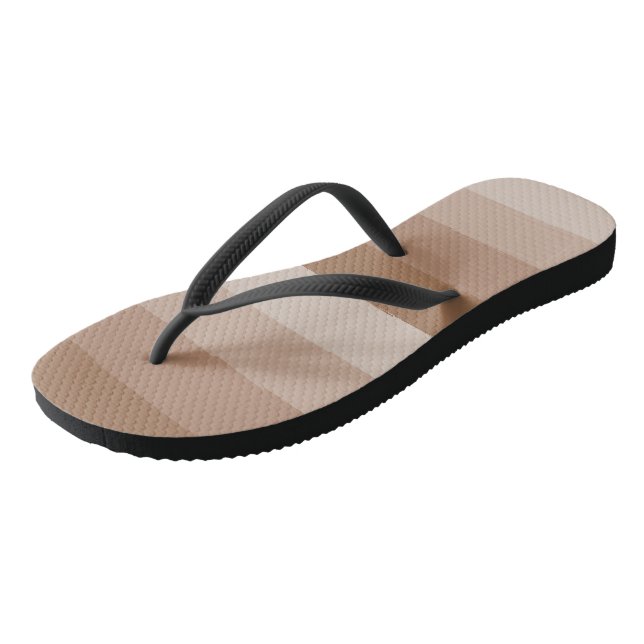 Shades of Brown Jandals (Angled)